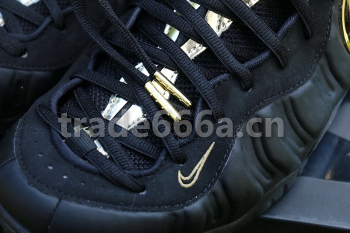 Authentic Nike Air Foamposite Pro “Black Metallic Gold”
