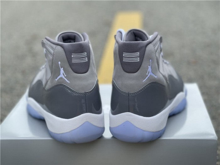 Authentic Air Jordan 11 Cool Grey 2021