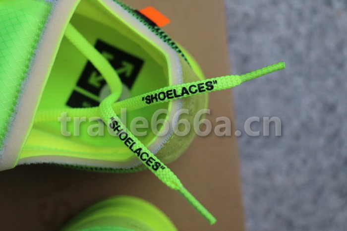Authentic OFF-WHITE x Nike Air Force 1 “Volt”