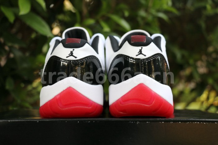 Authentic Air Jordan 11 Low “White Bred” Women Shoes