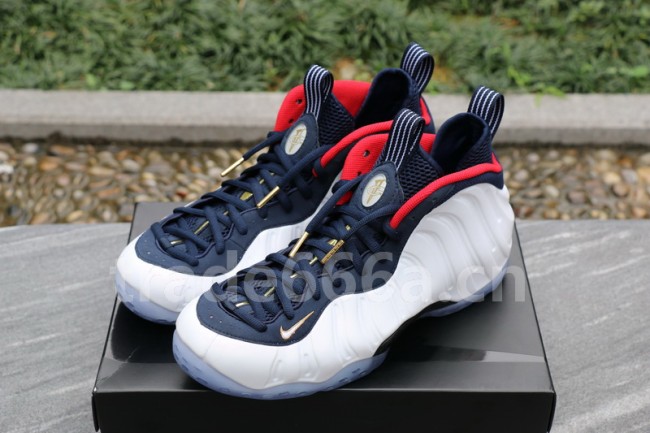 Authentic Air Foamposite one Olympic