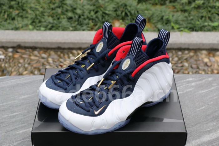 Authentic Air Foamposite one Olympic