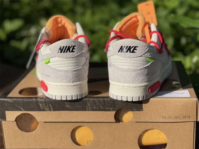 Authentic OFF-WHITE x Nike Dunk Low “The 50” DJ0950 103