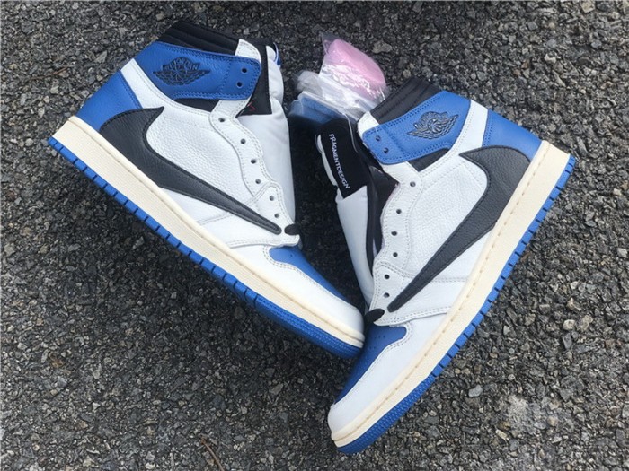 Authentic Travis Scott x Fragment x Air Jordan 1