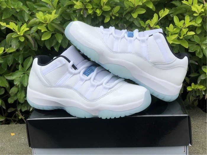 Authentic Air Jordan 11 Low Legend Blue GS