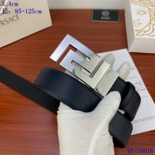 Super Perfect Quality Versace Belts(100% Genuine Leather,Steel Buckle)-575