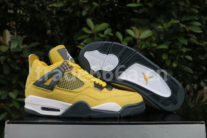 Authentic Air Jordan 4 “Lightning” 2018