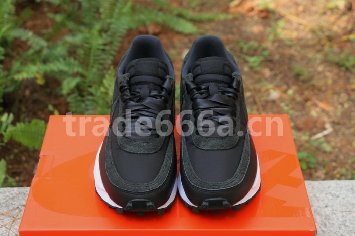 Authentic sacai x Nike LDV Waffle “Black Nylon”