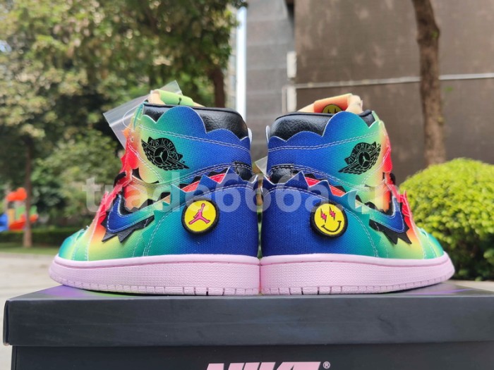 Authentic J Balvin x Air Jordan 1