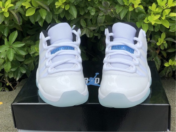 Authentic Air Jordan 11 Low Legend Blue GS