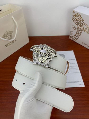 Super Perfect Quality Versace Belts(100% Genuine Leather,Steel Buckle)-1265