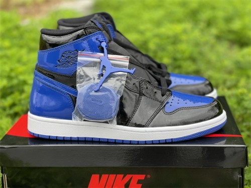 Authentic Air Jordan 1 Royal Patent