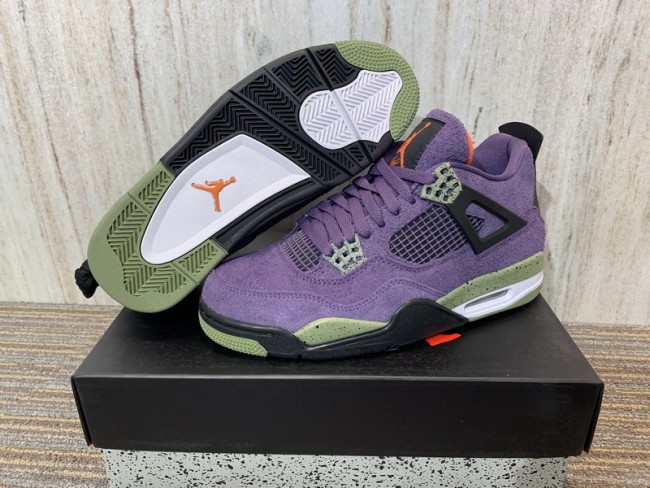 Authentic Air Jordan 4“Canyon Purple” Women size