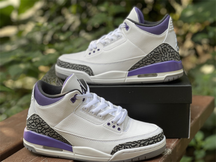 Authentic Air Jordan 3 “Dark Iris”