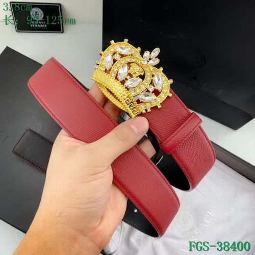 Super Perfect Quality Versace Belts(100% Genuine Leather,Steel Buckle)-1710