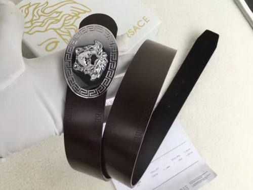 Super Perfect Quality Versace Belts(100% Genuine Leather,Steel Buckle)-1232