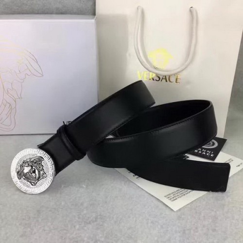 Super Perfect Quality Versace Belts(100% Genuine Leather,Steel Buckle)-1225