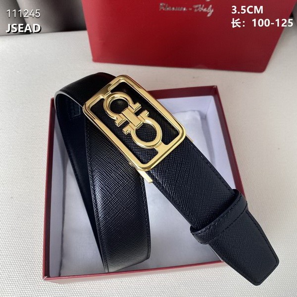 Super Perfect Quality Ferragamo Belts(100% Genuine Leather,steel Buckle)-1697