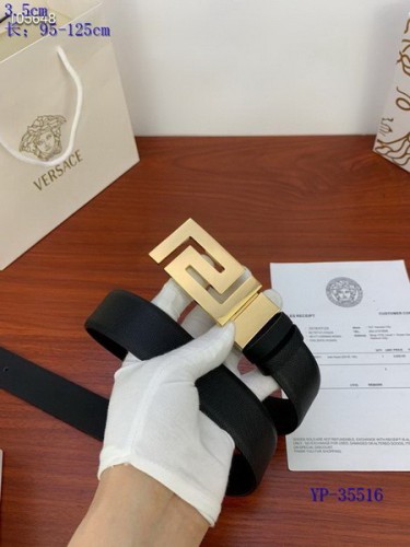 Super Perfect Quality Versace Belts(100% Genuine Leather,Steel Buckle)-1590
