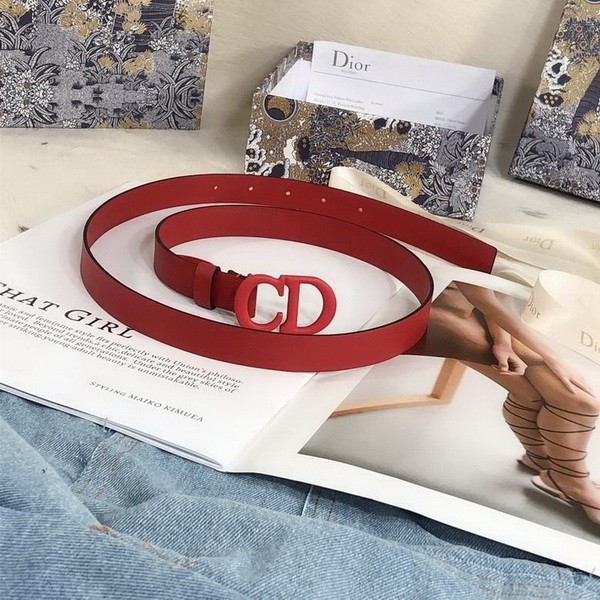 Super Perfect Quality Dior Belts(100% Genuine Leather,steel Buckle)-696