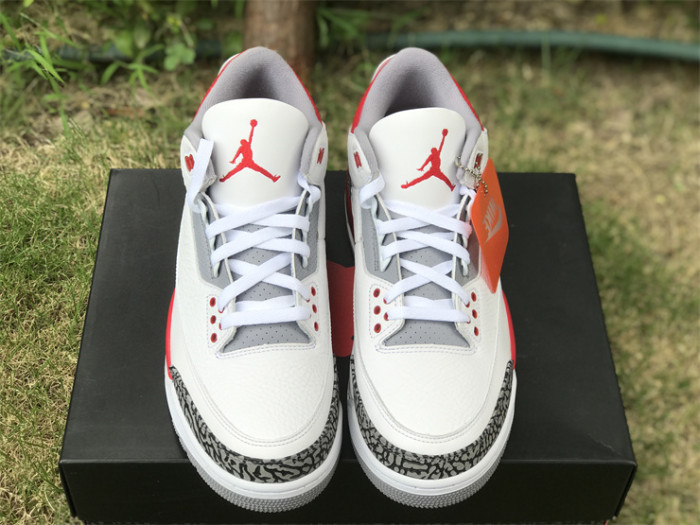 Authentic Air Jordan 3 OG “Fire Red”
