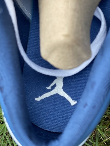 Authentic Air Jordan 1 Low “Marina Blue”