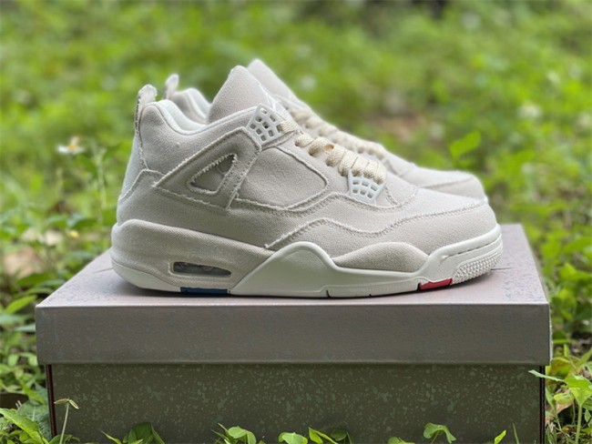 Authentic Air Jordan 4 “Canvas”