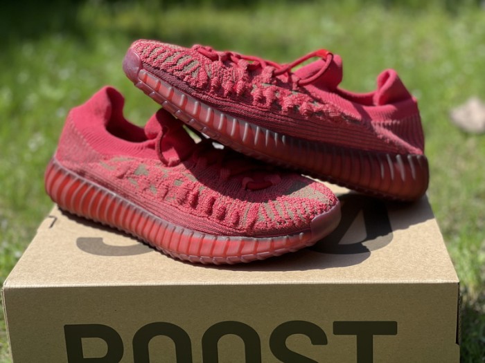 Authentic Yeezy Boost 350 V2 CMPCT “Slate Red”