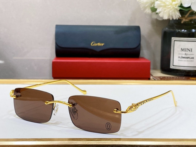 Cartier Sunglasses AAAA-049