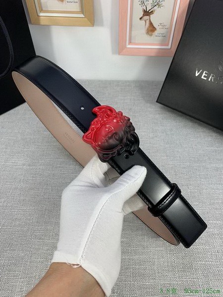 Super Perfect Quality Versace Belts(100% Genuine Leather,Steel Buckle)-1309
