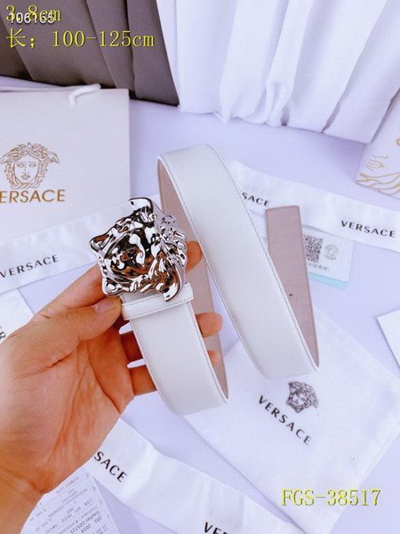 Super Perfect Quality Versace Belts(100% Genuine Leather,Steel Buckle)-1537