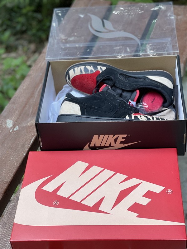 Authentic SoleFly x Air Jordan 1 Low “Carnivore”