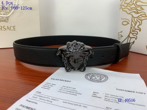 Super Perfect Quality Versace Belts(100% Genuine Leather,Steel Buckle)-1029