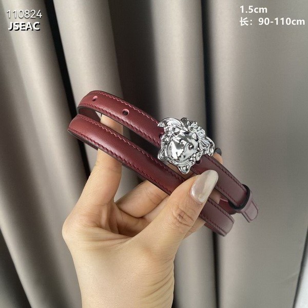 Super Perfect Quality Versace Belts(100% Genuine Leather,Steel Buckle)-1613