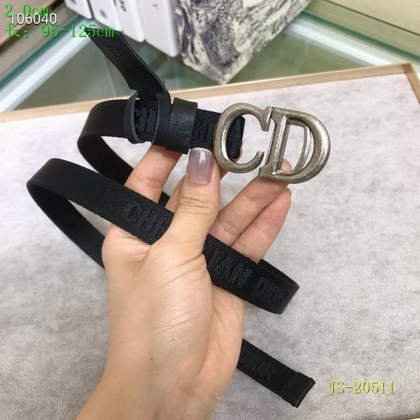 Super Perfect Quality Dior Belts(100% Genuine Leather,steel Buckle)-691