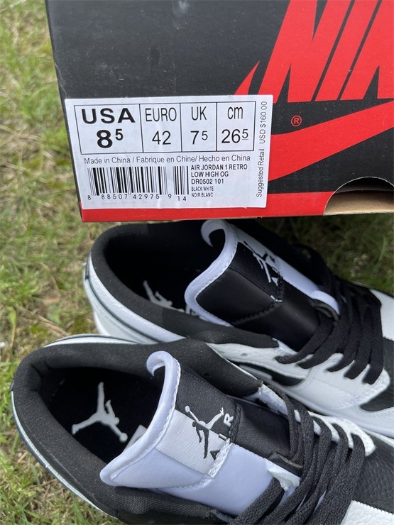 Authentic Air Jordan 1 Low “Homage”