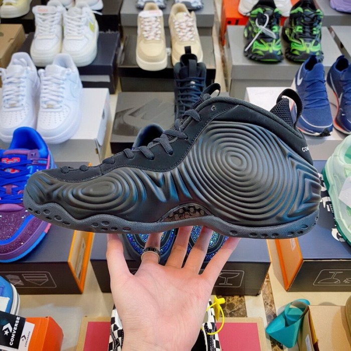 Authentic CDG x Nike Air Foamposite One Black