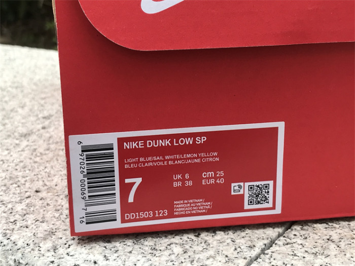 Authentic Nike Dunk Low “Ocean Bliss”