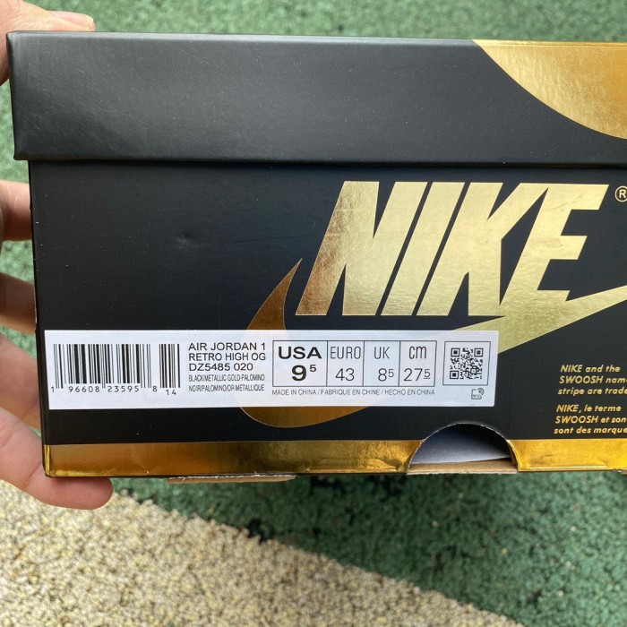 Authentic Air Jordan 1 High OG Palomino