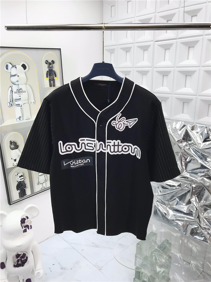 LV Shirt High End Quality-719