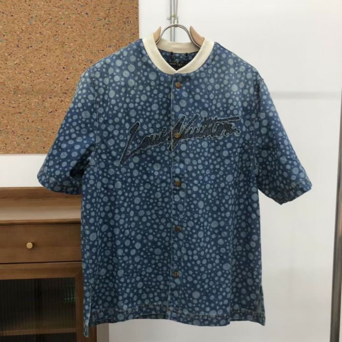 LV Shirt High End Quality-785