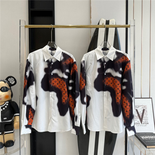 LV Shirt High End Quality-929