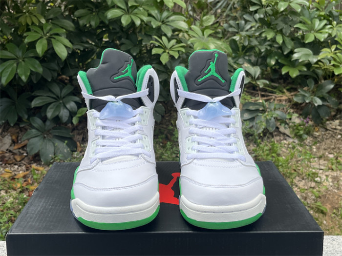 Authentic Air Jordan 5 Lucky Green
