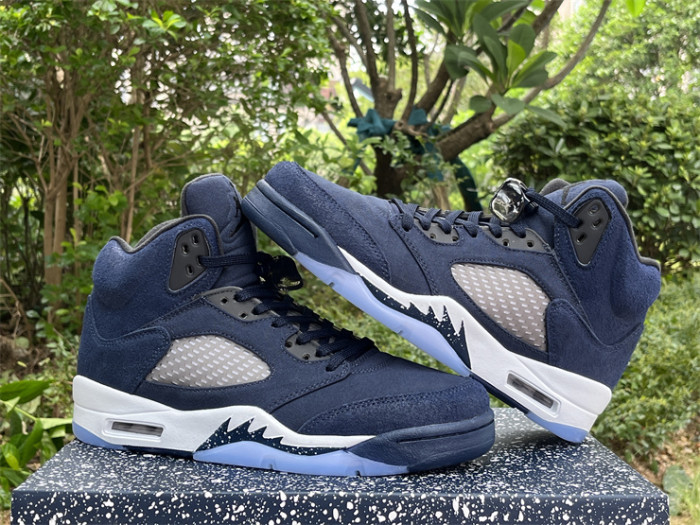 Authentic Air Jordan 5 “Midnight Navy”2023