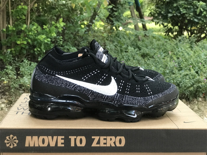 Authentic Nike Vapormax 2023 Flyknit Black White