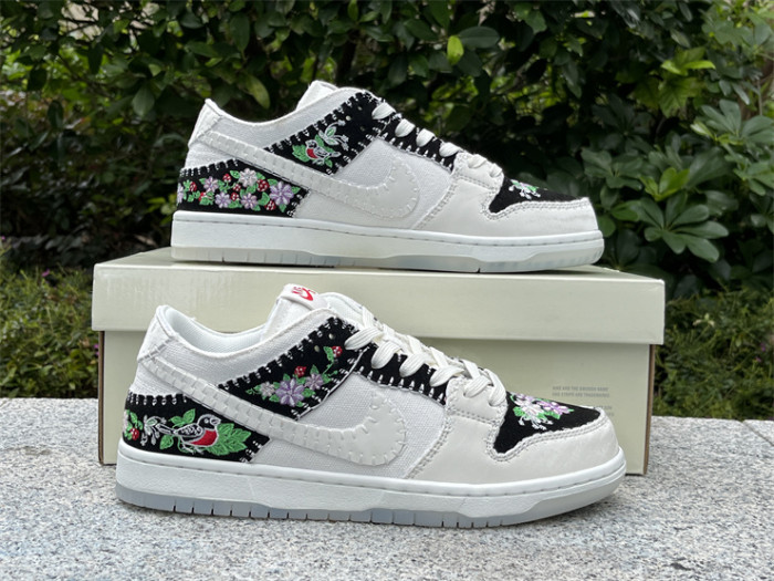 Authentic Nike SB Dunk Low Decon “N7” White Black