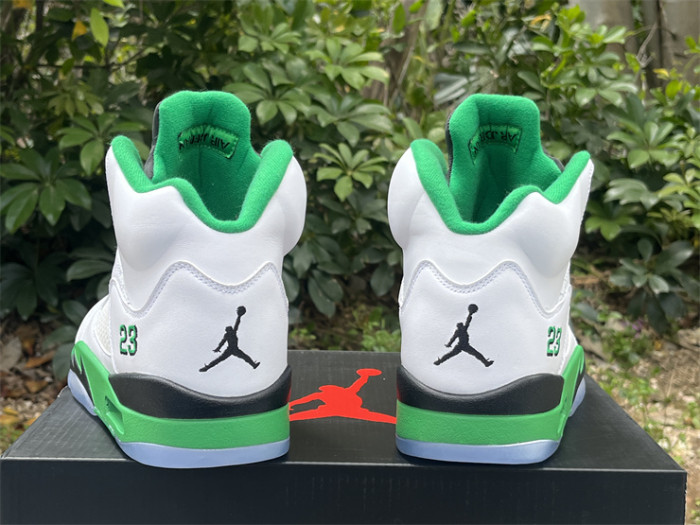 Authentic Air Jordan 5 Lucky Green