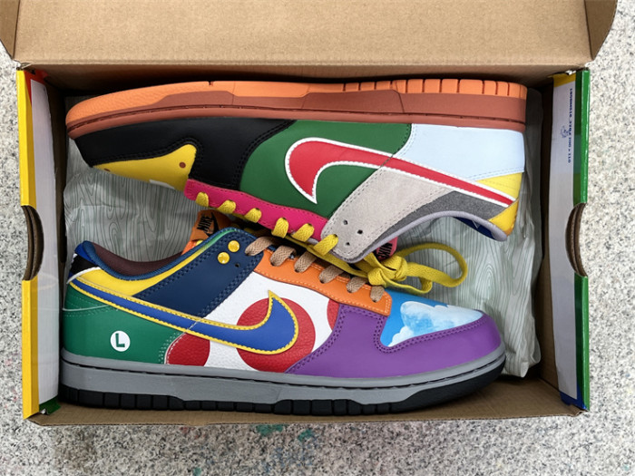 Authentic Nike SB Dunk Low Mario