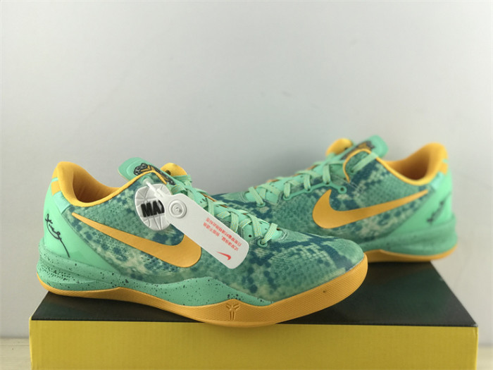 Authentic Nike Kobe 8 System Green