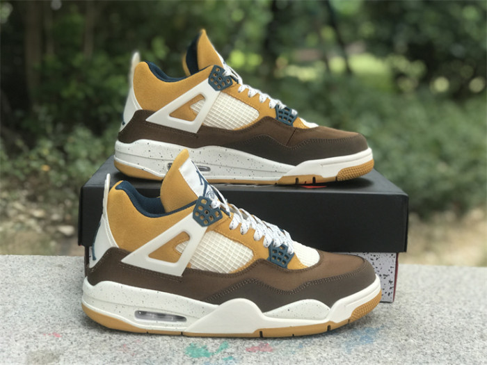 Authentic Air Jordan 4 Cacao Wow